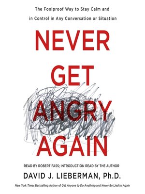 cover image of Never Get Angry Again